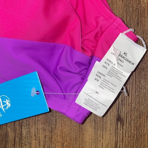 Cupshe Vibrant Pink and Purple Bikini NWT - Picture 4 of 5